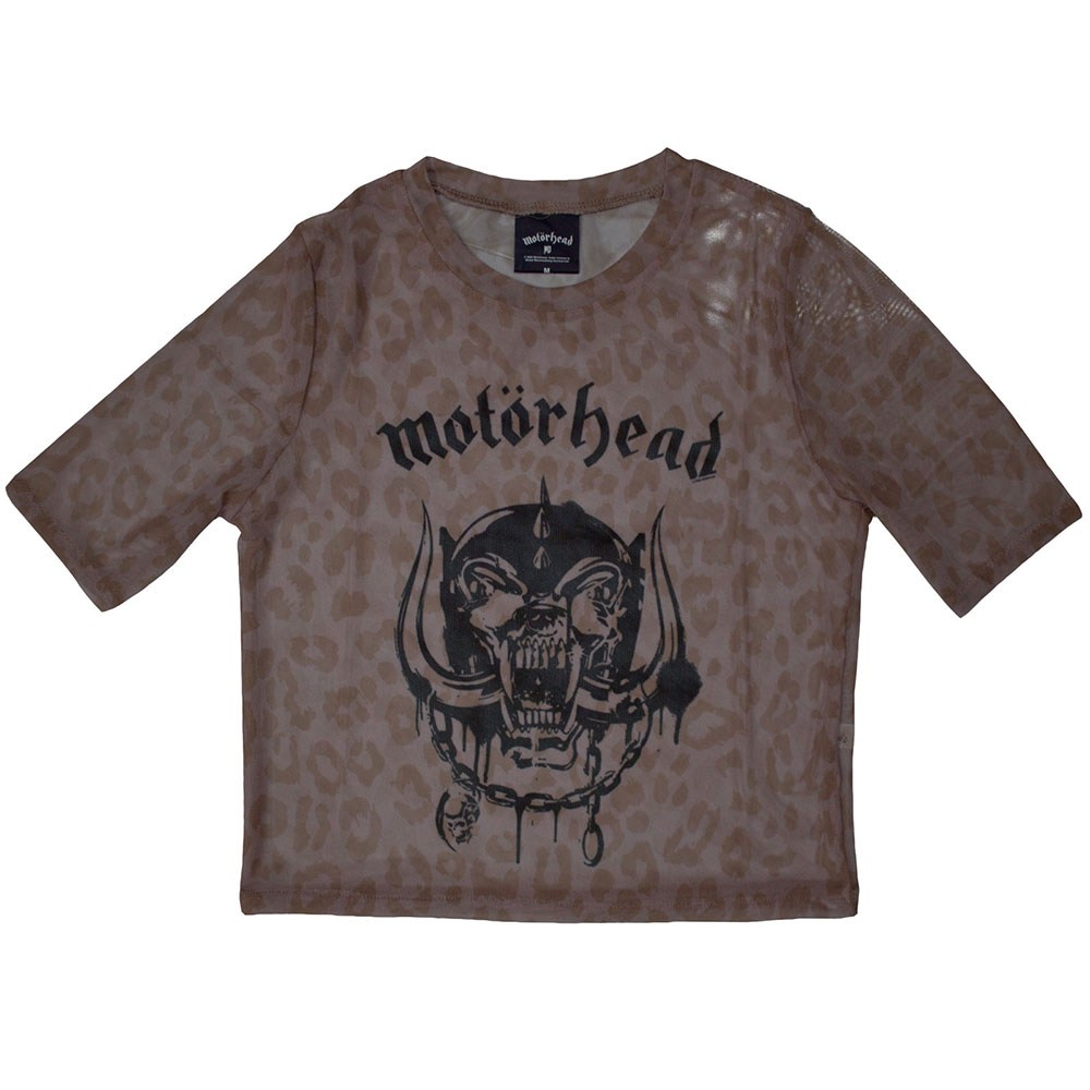 Motorhead - Warpig Crop top - Roze